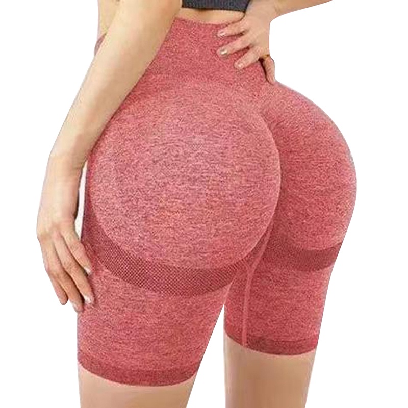 Quần Short Legging Lưng Cao / Không Đường May / Tập Yoga / Gym / Chạy Bộ / Đi Xe Đạp / Chạy Bộ / Đạp Xe Dành Cho Nữ
