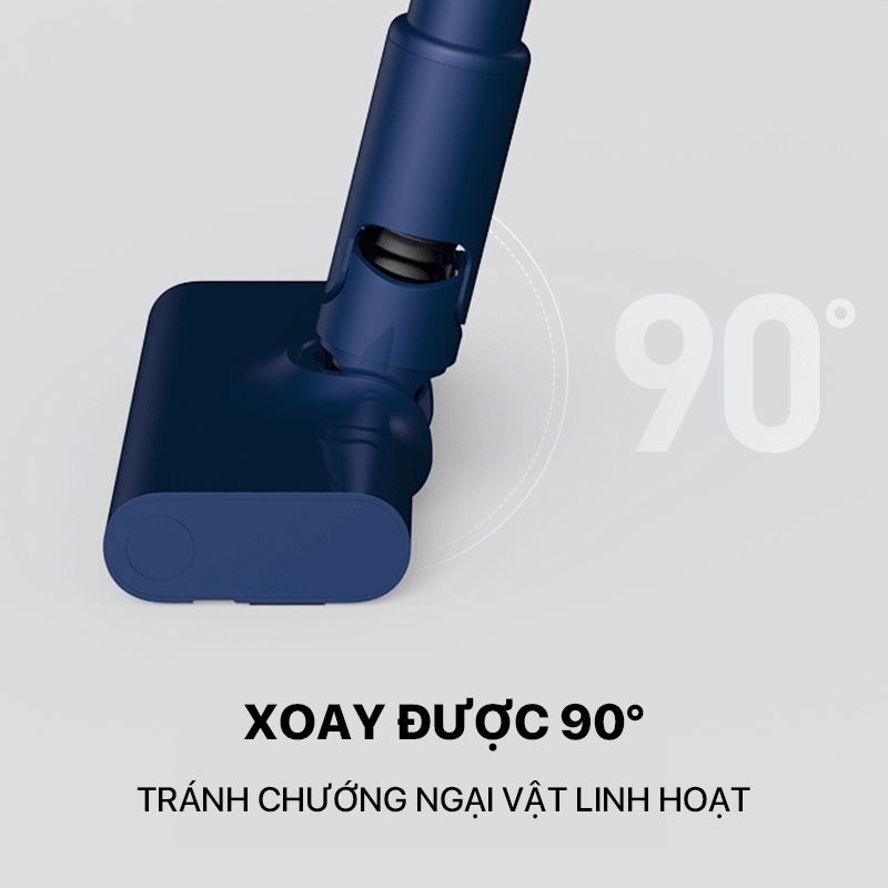Máy hút bụi cầm tay Deerma DX1000 có dây, máy hút bụi công suất lớn 600W lực hút mạnh 16kPa BH 12 tháng