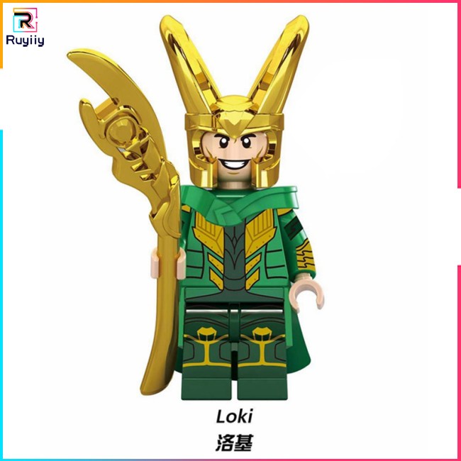 Mô Hình Lắp Ráp Nhân Vật Siêu Anh Hùng Marvel RU3