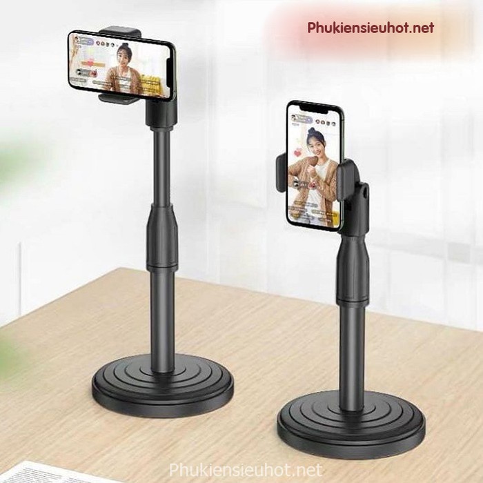 Kê Điện Thoại Livestream Để Bàn Xem Video Ổn Định Xoay 360 Độ Dùng Để Quay Phim Ghi Hình Đa Dụng
