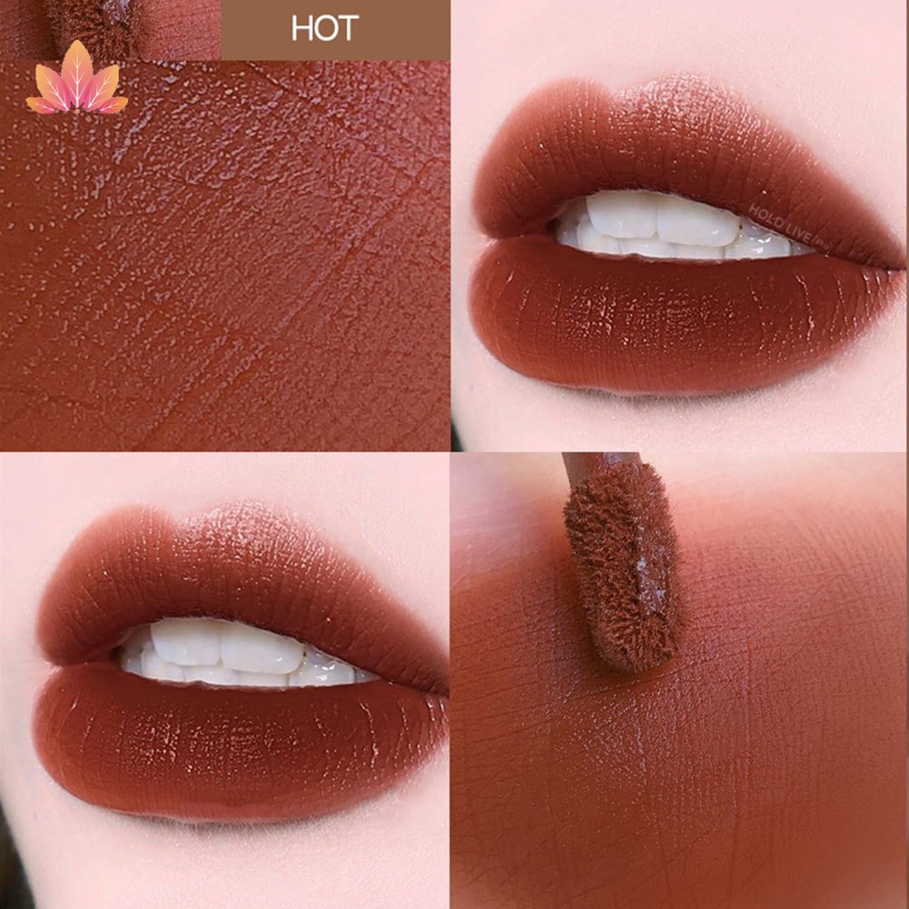 Son Kem Lì HOLDLIVE Lâu Trôi Thiết Kế Ống Hút Tiện Dụng JP5