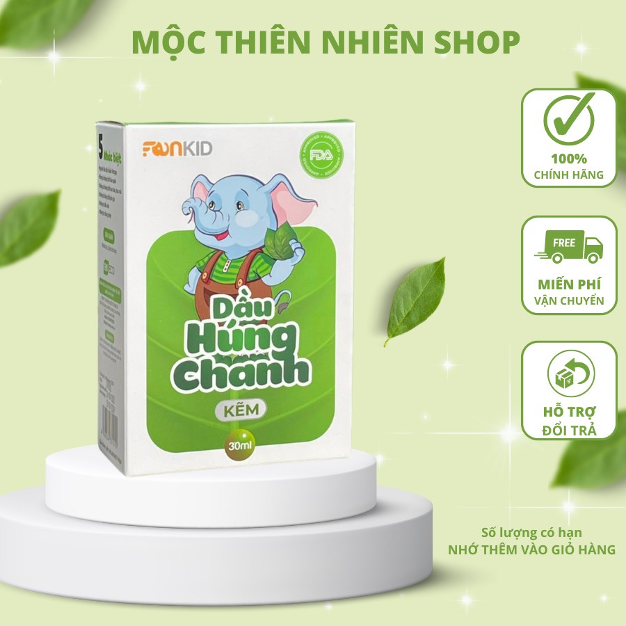 Dầu Húng Chanh Kẽm - 30ml