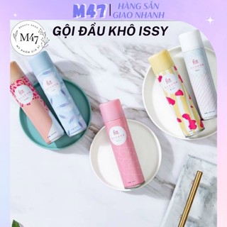 Dầu gội khô Issy 150ml bình xịt giảm bết tóc không dùng nước M47 beauty nội địa Trung