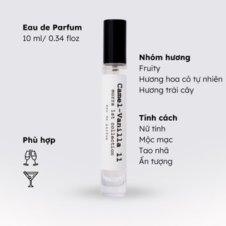 Nước Hoa Nữ Morra Camel Vanilla 10ml Hương Hoa Cỏ Dịu Dàng, Thanh Lịch, Ngọt Ngào và Cuốn Hút Lưu Hương Lâu 6h-8h