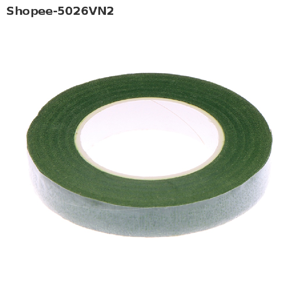 Cuộn Băng Dính Màu Xanh Lá Cây Dài 30M Dùng Trang Trí DIY