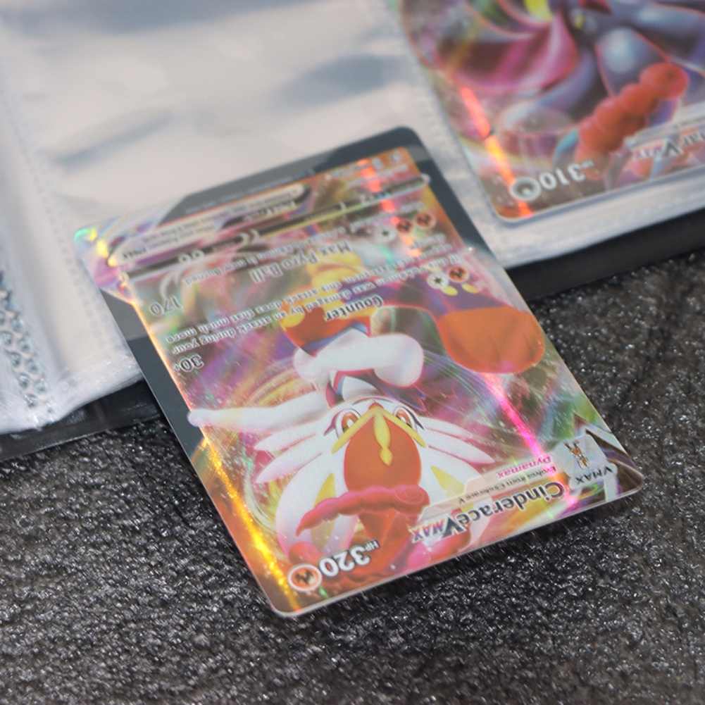 PU Album Pokemon Book Phim Hoạt Hình Thẻ Thư Mục Bản Đồ Pokemon Card Binder Anime Bản Đồ Thẻ Sách Pokémon Bộ Sưu Tập Album Chủ 240 Cái