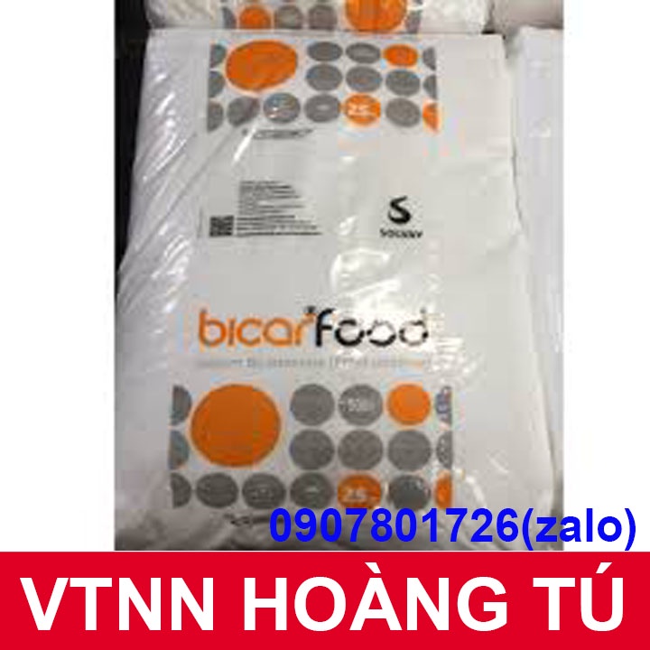 Gói 1 kg - Baking soda - Bột Baking soda - NaHCO3 - Hàng Chiết Lẻ Từ Bao 25kg - Xuất xứ Ý