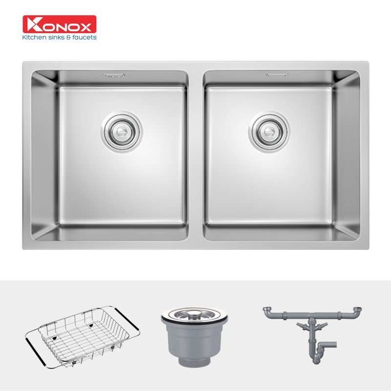 Chậu rửa bát inox KONOX Undermount Series KN7544DUB