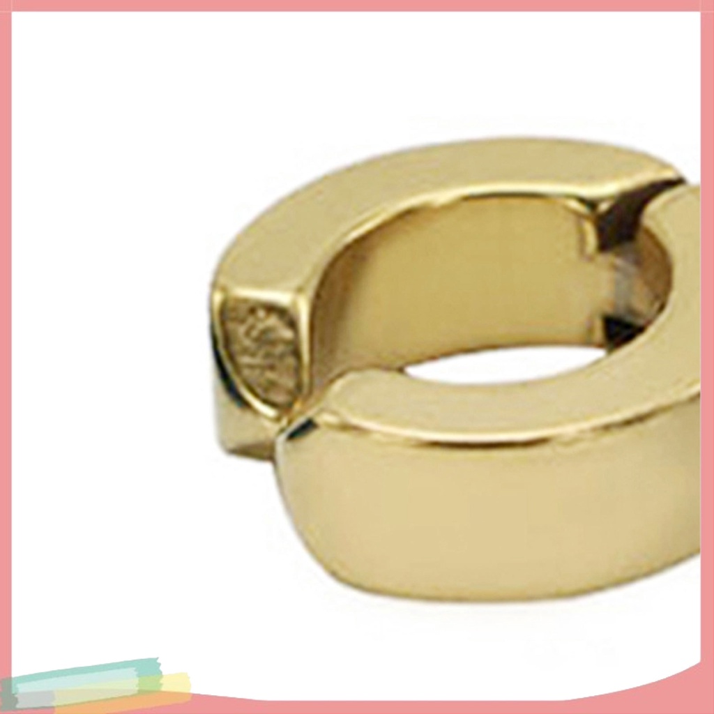 1 Khuyên kẹp tai họa tiết hình học cá tính cho nam