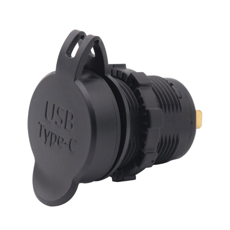 Tẩu Sạc Nhanh USB C 18W PD10W &amp; QC3.0 Chống Nước Cho Xe Hơi