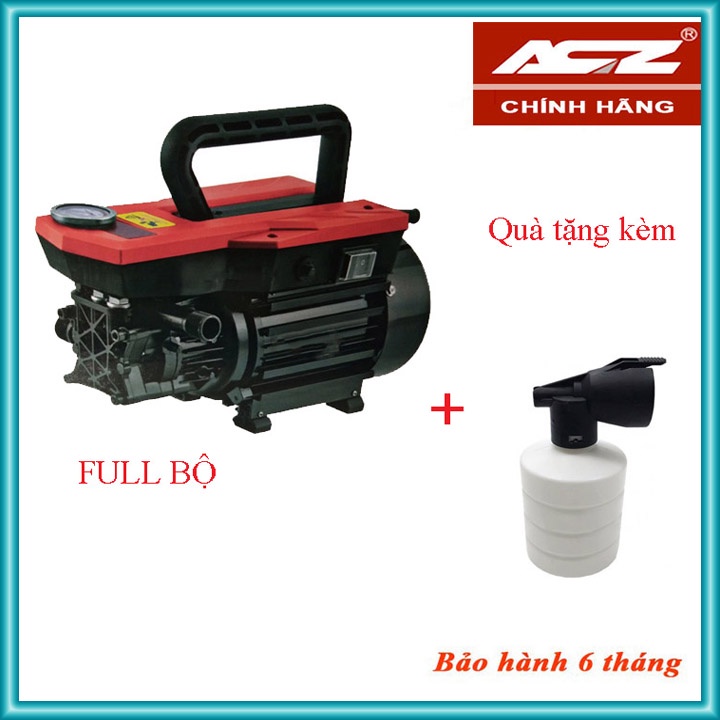 Máy rửa xe mini ACZ RS1, công suất 1800w - Máy rửa xe áp lực cao, máy rửa xe gia đình, rửa sân