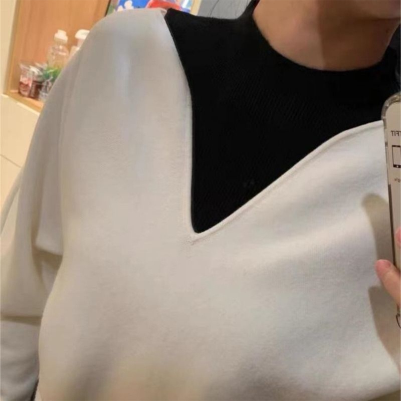 Áo Tank Top Dệt Kim Cổ Lọ Không Tay Màu Sắc Đơn Giản Cho Nữ