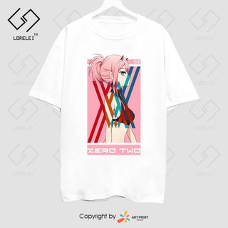 Áo thun Darling in the Franxx Zero Two ngắn tay
