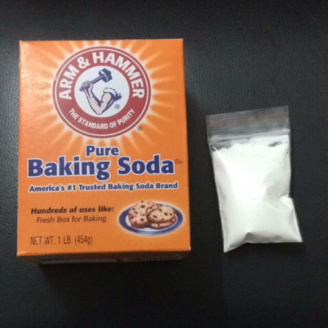 BAKING SODA USA bột nổi, thuốc muối nở làm trắng răng, tẩy rửa, làm bánh, tẩy tế bào chết da chết arm & harmmer