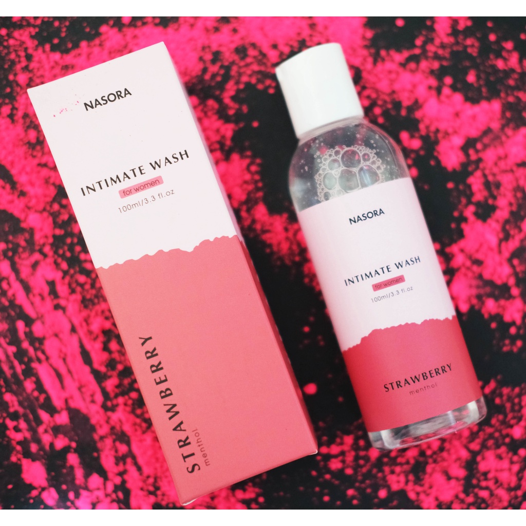 Dung dịch vệ sinh phụ nữ hương thơm tự nhiên Đào, Dâu, Bạc Hà 100ml