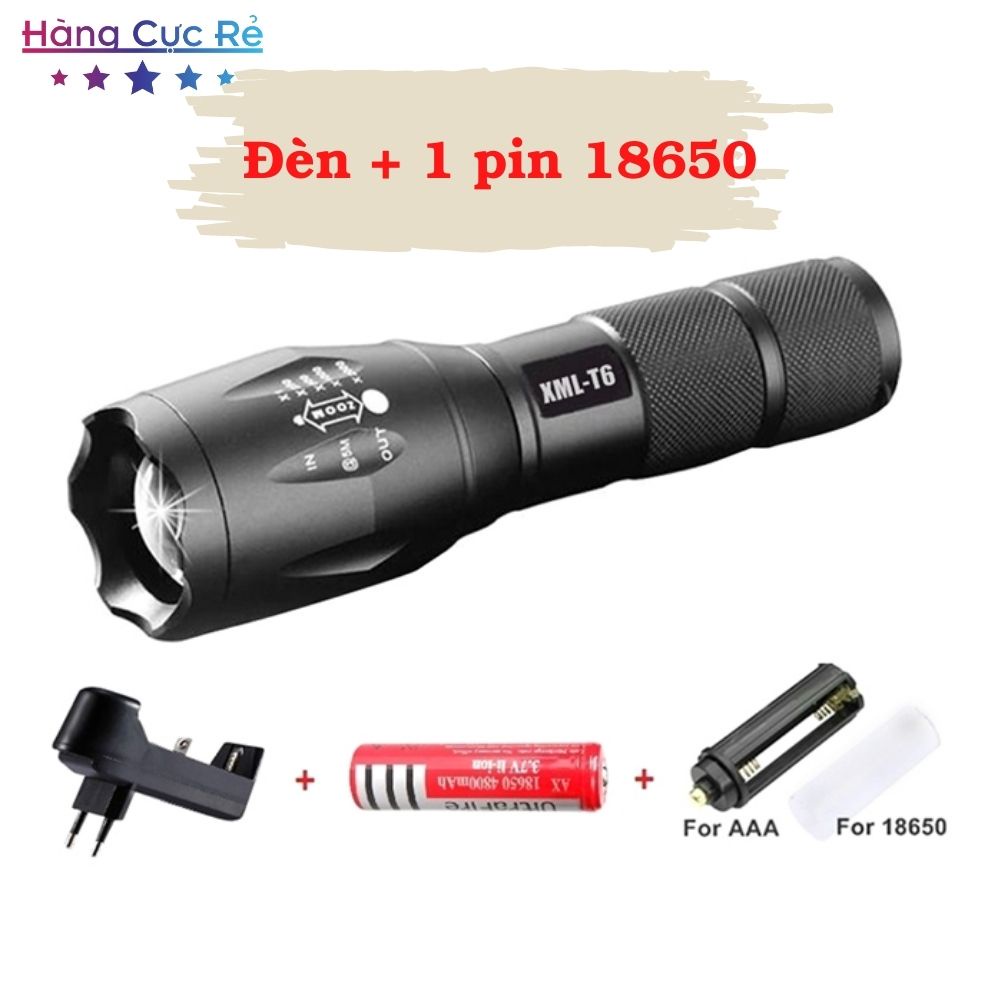 Đèn pin siêu sáng Rp6000 siêu sáng