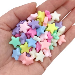 20 chiếc 14 * 5 mm ngôi sao rời hạt diy vòng tay vòng cổ trang sức làm