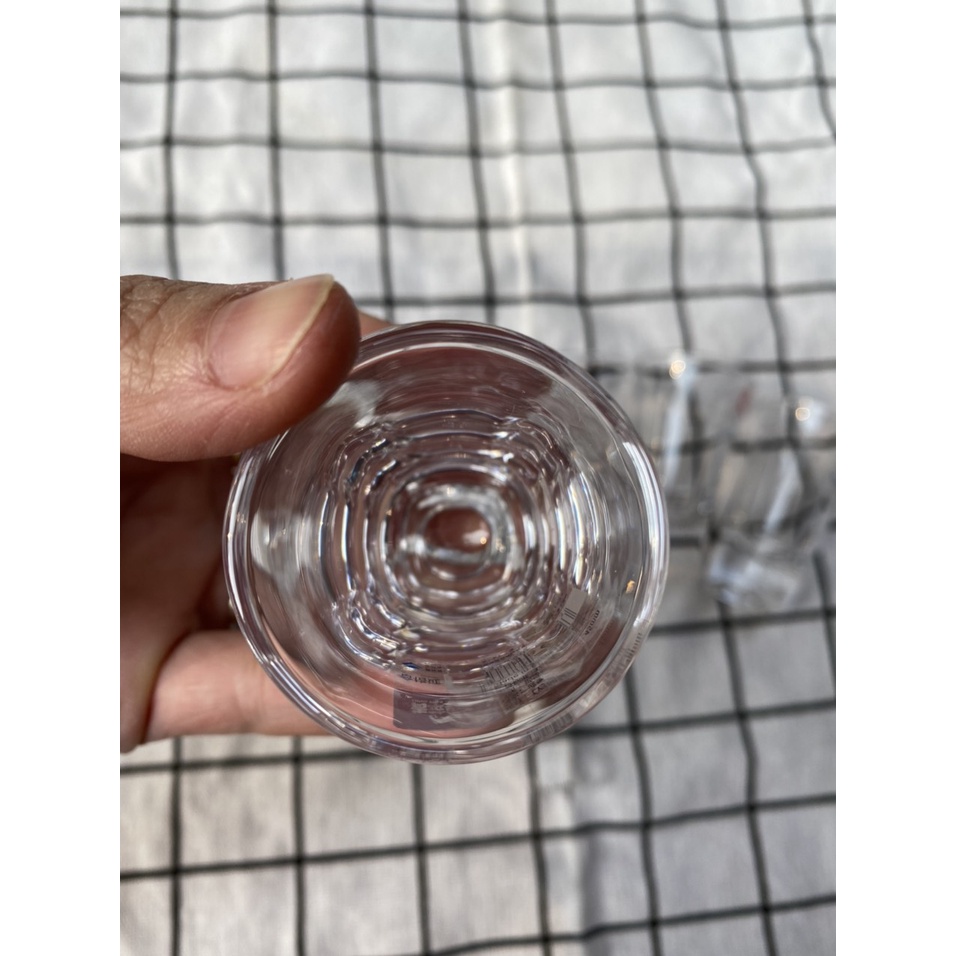 Bộ 6 Ly uống rượu loại cốc cao, dày 35ml (Ảnh thật)