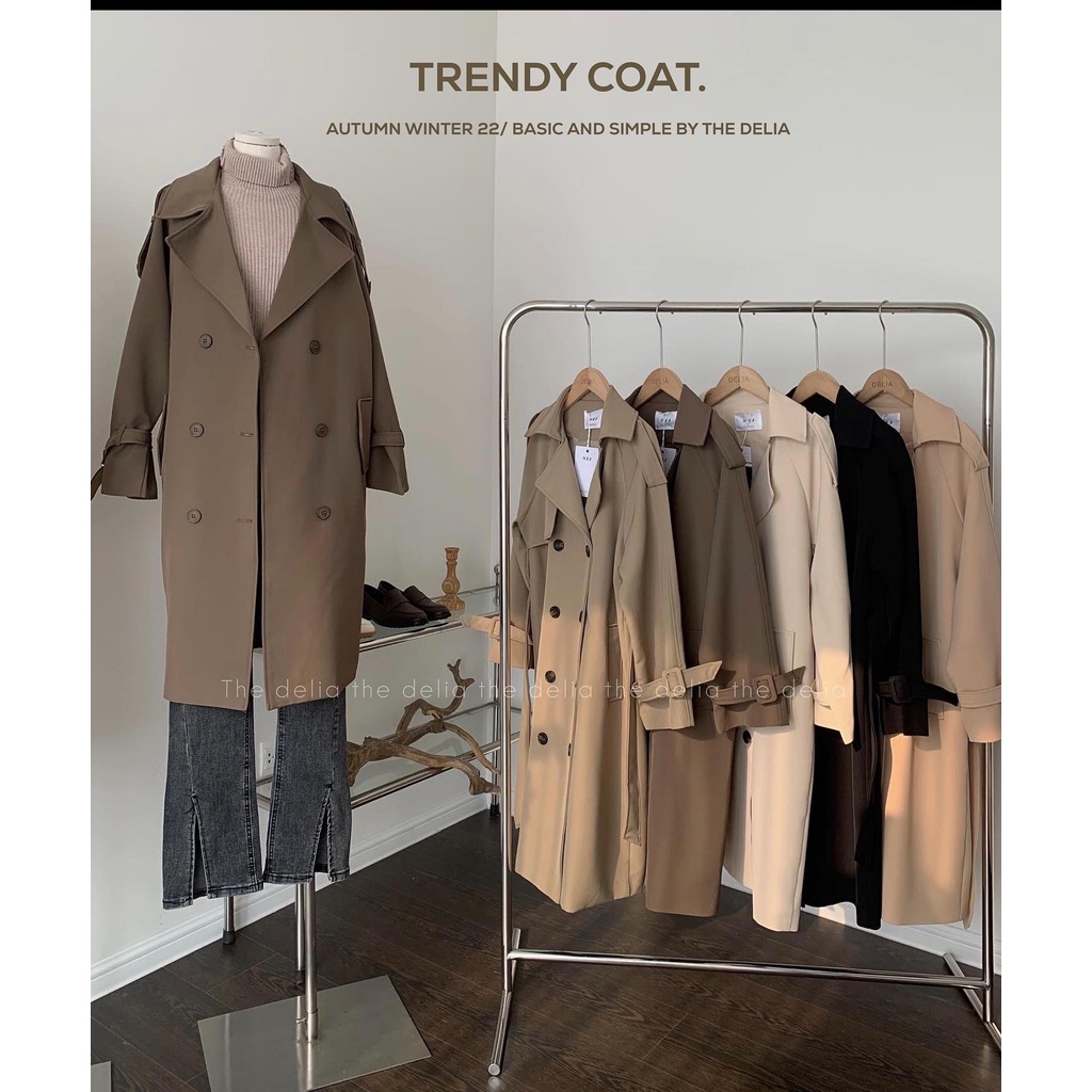 8806 KHOÁC MĂNG TÔ DÁNG DÀI 8 CÚC