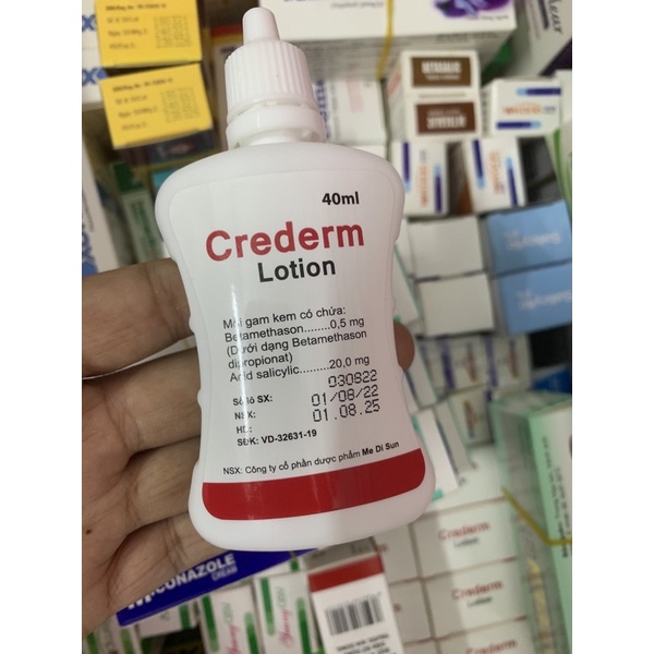 Kem bôi ngoài da crederm 40ml