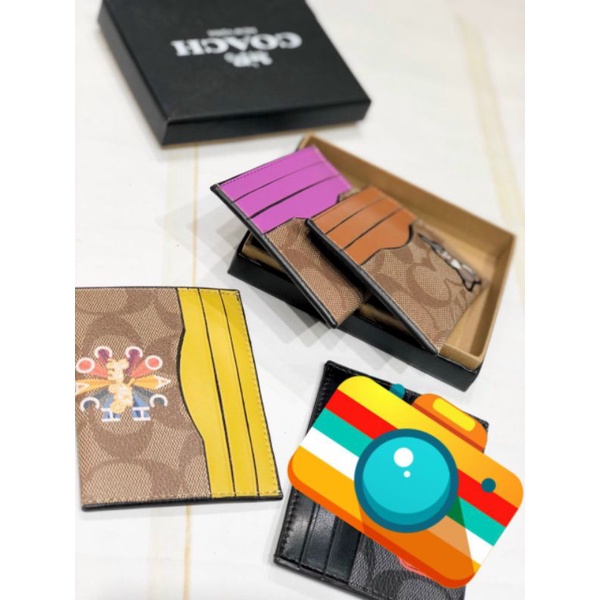 Ví C0ach đựng thẻ siêu cưng Fullbox