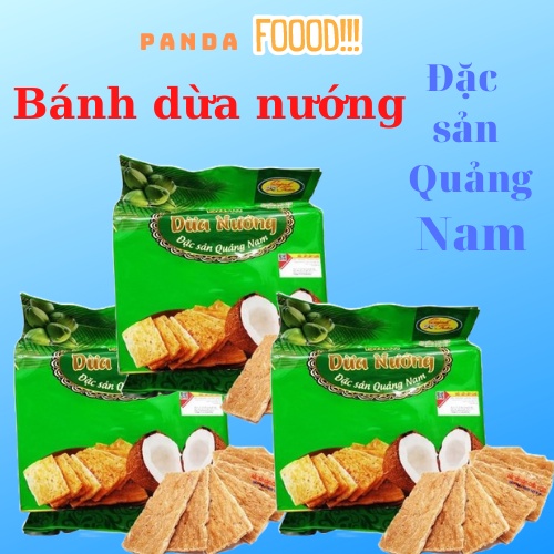 Bánh dừa nướng Quảng Nam giòn tan siêu ngon