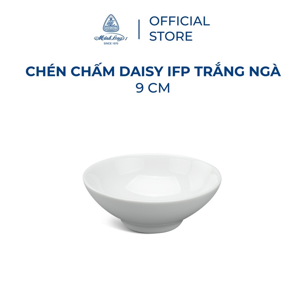 [GIÁ ƯU ĐÃI] Chén Chấm Minh Long Daisy IFP - Trắng Ngà - 9 cm