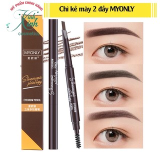 Chì kẻ mày 2 đầu myonly chống thấm nước