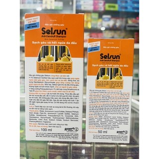 Dầu gội chống gàu Selsun