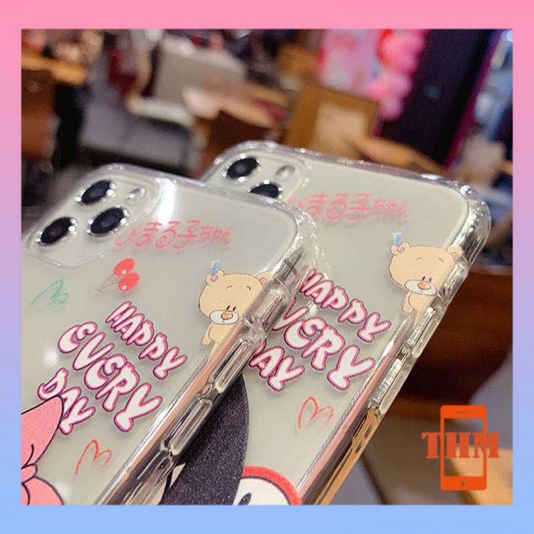 Ốp Điện Thoại Trong Suốt Hình Maruko Cho iPhone 6 / 6plus / 6s / 6splus / 7 / 7plus / 8 / 8plus / x / xr / xs / 11 / 12 / 13 / pro / max / plus / promax / 732