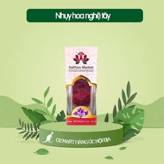Nhụy hoa nghệ tây Iran Saffron Market Oz Mart Hàng Úc Nội Địa (1g & 2g)