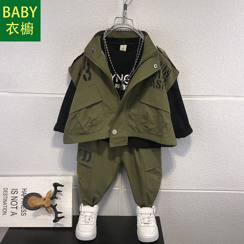 Bộ Đồ Vest Thời Trang Xuân Thu 2022 Mới Mẻ Cho Bé Trai