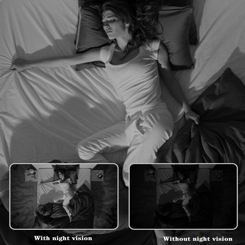 Camera An Ninh Không Dây Kết Nối Wifi, Độ Phân Giải 1080P HD, Hỗ Trợ Quay Ban Đêm