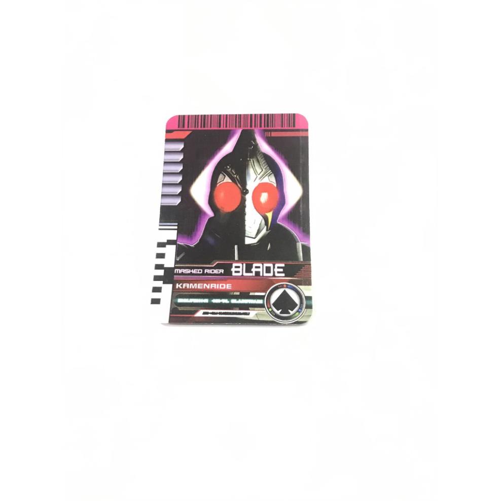 Thẻ bài sưu tầm card in kamen rider Decade đọc được 2 mặt trong Driver Kamen Rider Blade