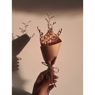 Bó hoa khô mini trang trí hộp quà, thiệp decor