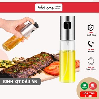 Bình xịt dầu ăn - 100ml w1865 - bình xịt dầu ăn thủy tinh