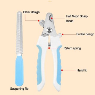 Bộ 2 Dụng Cụ Chăm Sóc Móng Cho Thú Cưng