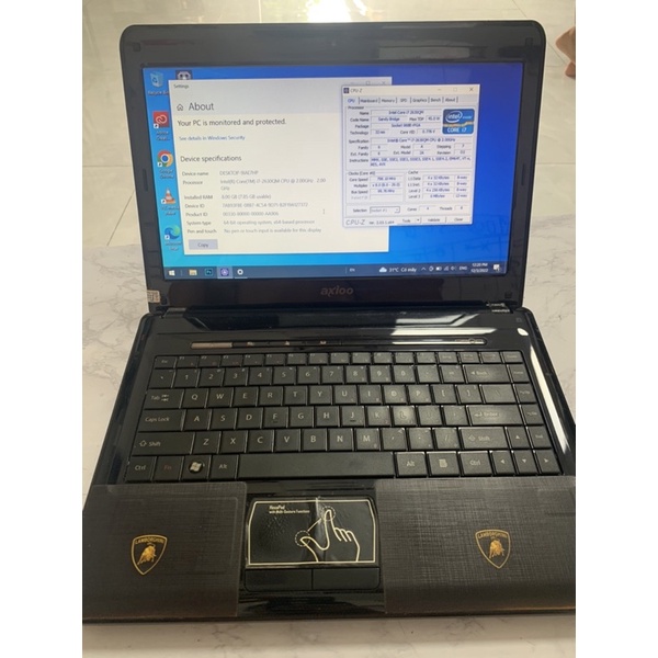 laptop giá rẻ Axioo Neon Intel Core i7 2.0Ghz Ram 8G SSD 64G