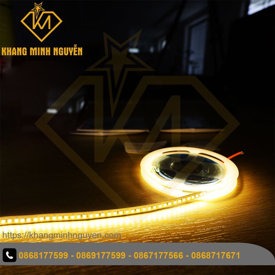 【Có sẵn】180 Led/mét - Đèn LED dây 2835 12V cuộn 5m - siêu sáng, Ánh sáng trắng (6000k), vàng (3000k), trung tính (4000k)