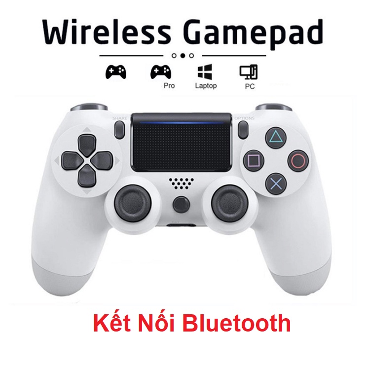 Tay Chơi Game, FO4 Có Dây Kết Nối Dễ Dàng, Gamepad Double Sock, Dual Rung, Chất Liệu Nhựa ABS Cao Cấp - Cảm Biến 6 Trục
