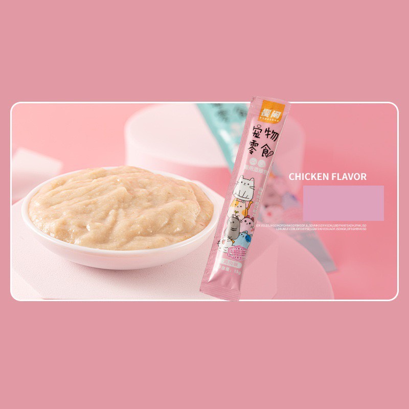 Súp Thưởng Cho Mèo Shizuka Siêu Rẻ Siêu Ngon Bổ Dưỡng Thanh 15g - VAHAVA