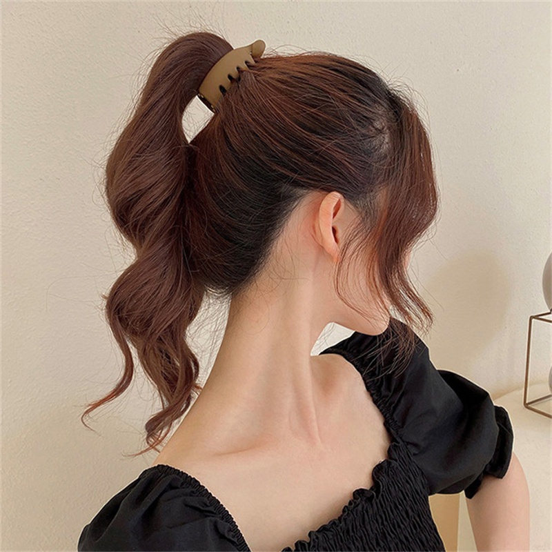 Kẹp Tóc Đuôi Ngựa Thiết Kế Đơn Giản Độc Đáo Phong Cách Nhật Hàn