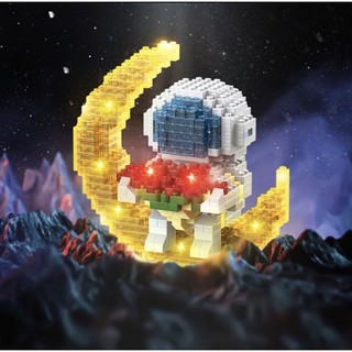 Lego 3D phi hành gia có đèn phát sáng