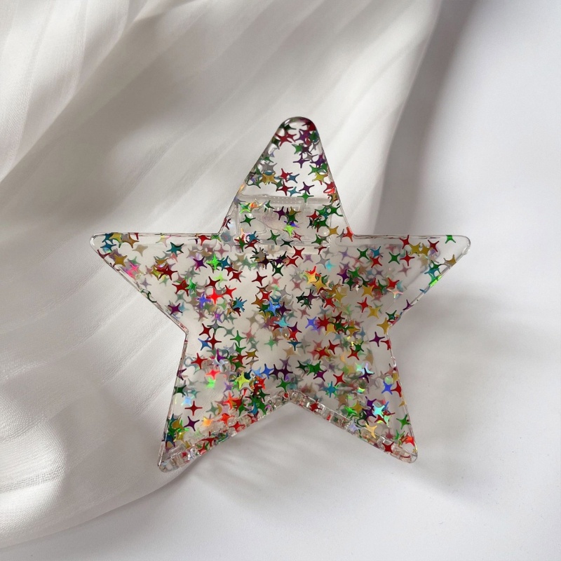 Kẹp Tóc Hình Ngôi Sao Nhiều Màu Sắc Dành Cho Nữ