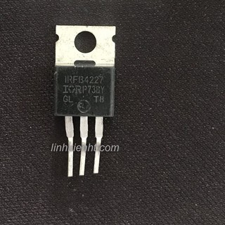 Linh kiện mosfet irfb4227 kênh n 65a 200v tháo máy