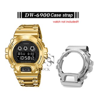Dây Đeo Inox Cho Đồng Hồ Casio G-Shock DW-6900 DW-6900SLG-1 DW-6900SN-1 DW-6900LS-2