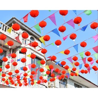 [xả] dây cờ trang trí loại đẹp bền