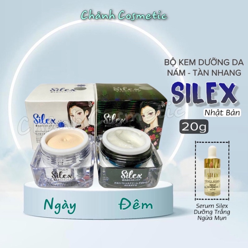 [Ngày & Đêm] Bộ Kem Silex Nhật Bản Đa Chức Năng 20g ( Ngừa Mụn-Nám-Tàn Nhang-Đồi Mồi ) | BigBuy360 - bigbuy360.vn