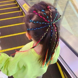 Dây tết tóc nhiều màu, bện tóc bohemian