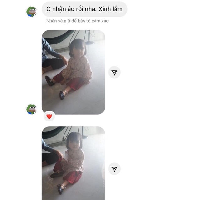 Áo dài muslin hoa dây cho bé gái | Dotori